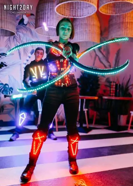 Световое шоу (Светодиодное шоу, light show) в Челябинске, фотография 2