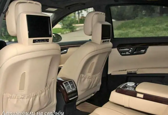 Президентский авто на свадьбу. Mercedes-Benz S500 W221, фотография 2