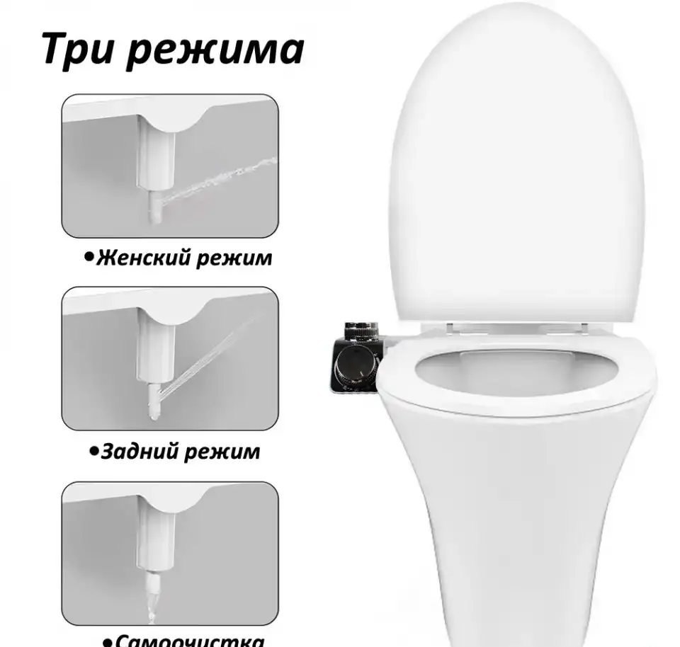 Биде на унитаз с функцией самоочистки, фотография 2