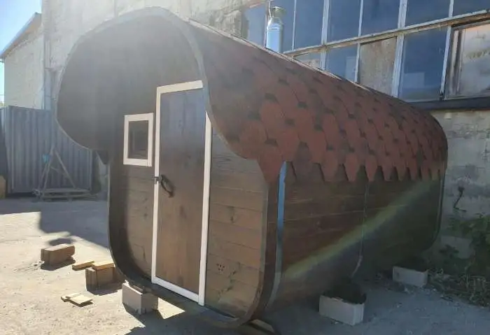 Купить баню бочку в Нижнем Новгороде от производителя под ключ., фотография 6
