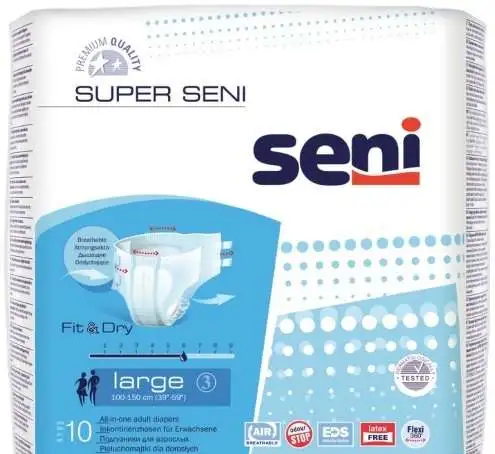Подгузники для взрослых seni Super Seni Large, фотография 1