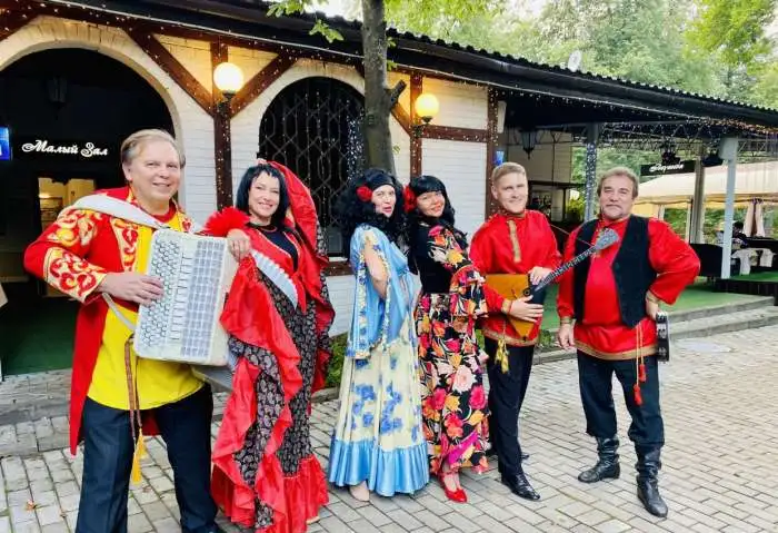 Юбилей в Москве в русском стиле., фотография 2