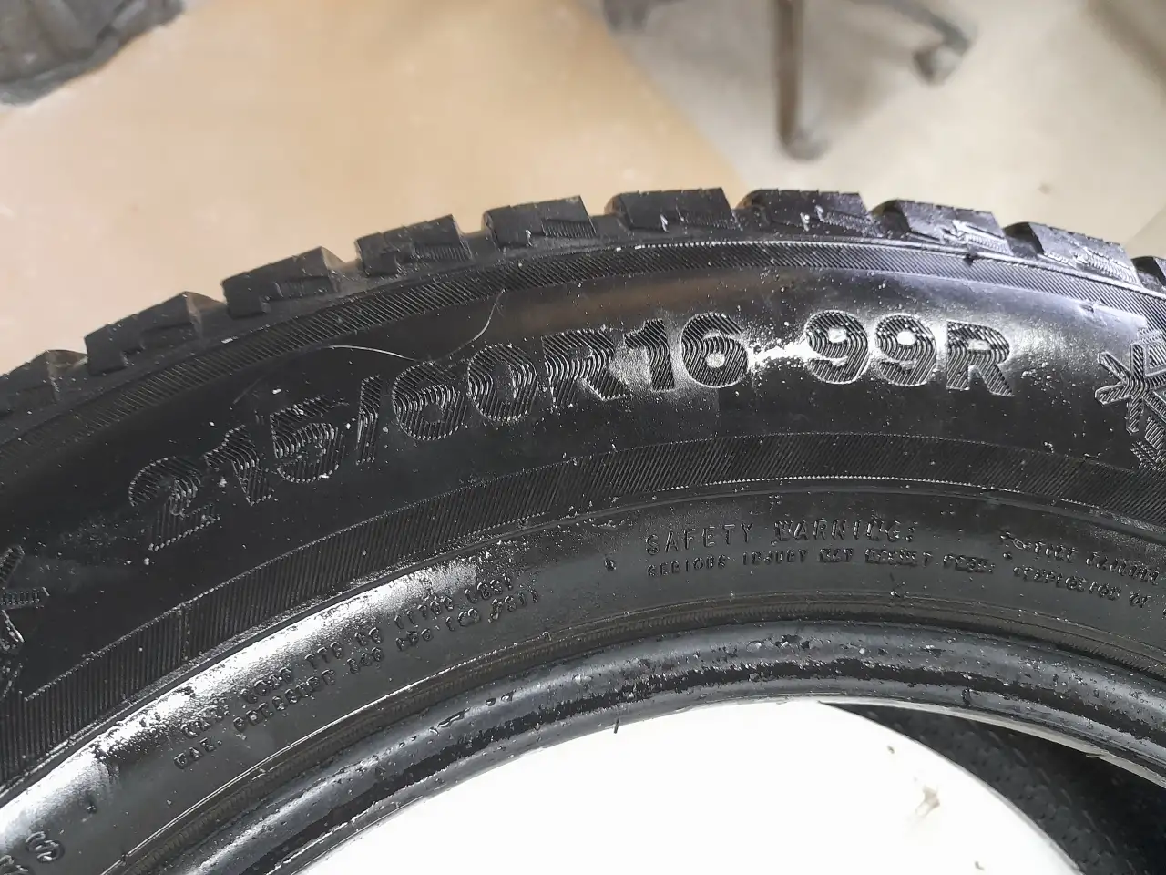 Продаю шины липучку на авто R 16 бу-4шт.п, фотография 2