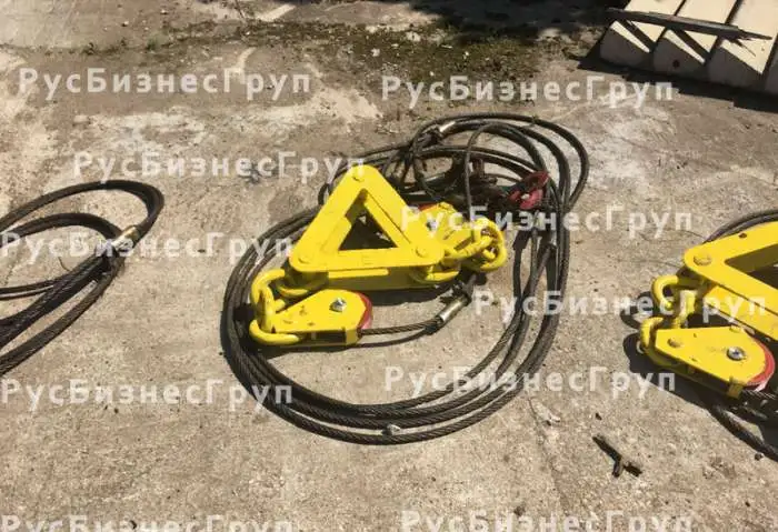 Универсальная траверса с дистанционной отцепкой крюков 4047-Н, фотография 2