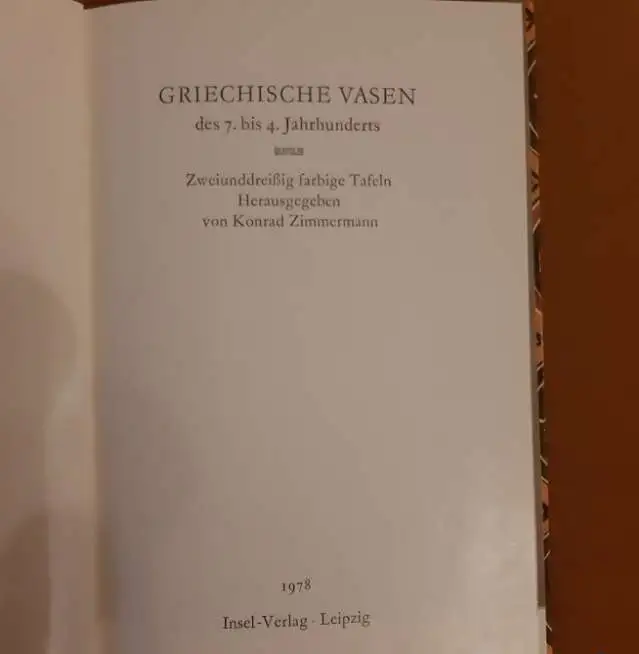 Клаус Ниче. Греческие вазы 7 – 4 веков до н. э., фотография 4