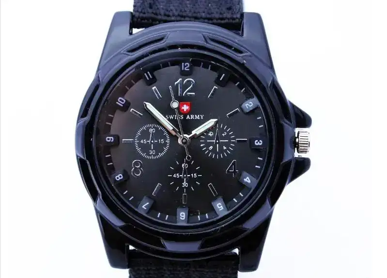 Новые часы Swiss Army Black, фотография 4