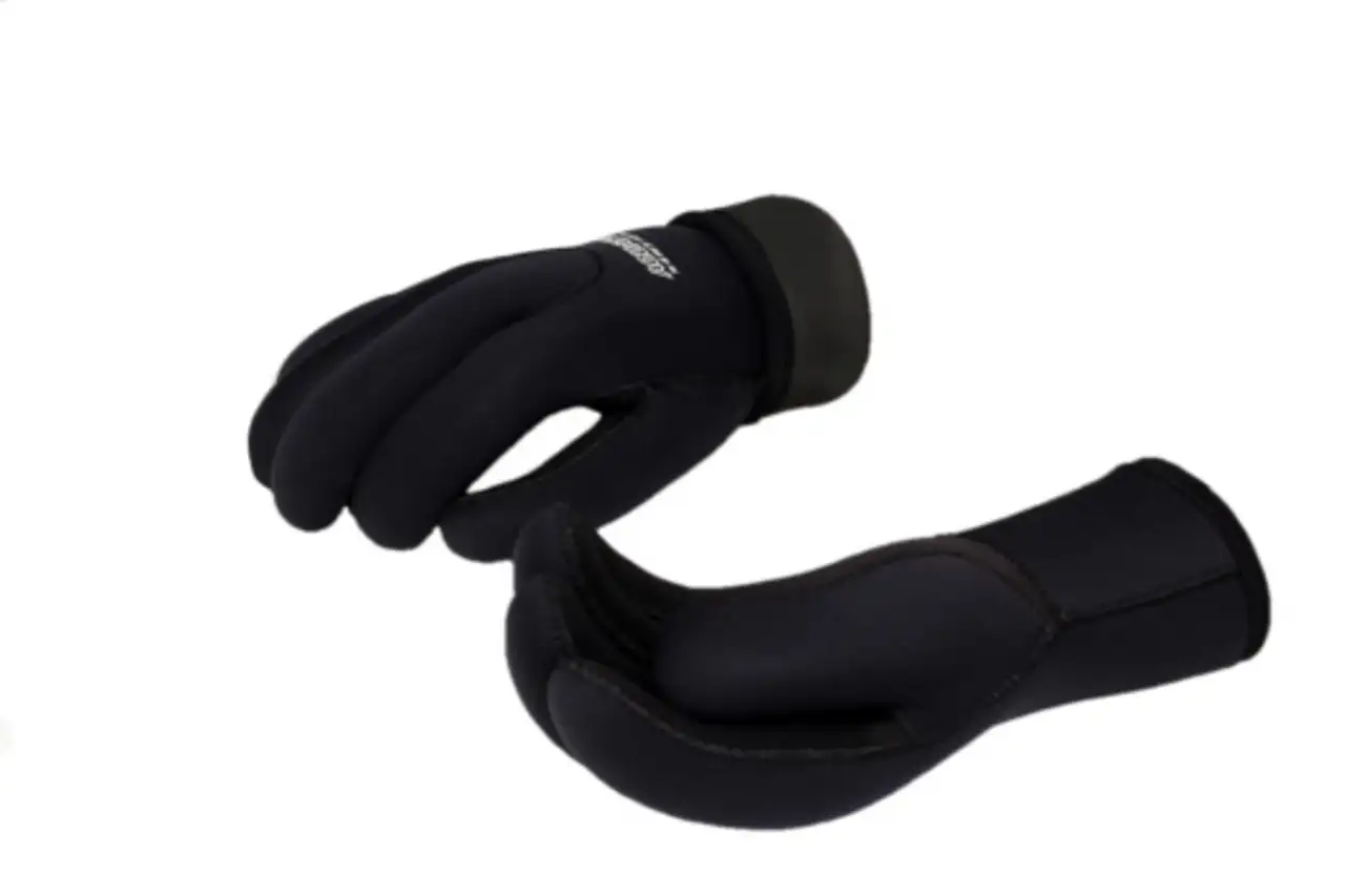 Перчатки неопреновые 7мм aquatics aq120-10 оп анатомик р.m, фотография 1
