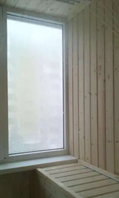 Обшивка балкона, бани вагонкой!, фотография 2