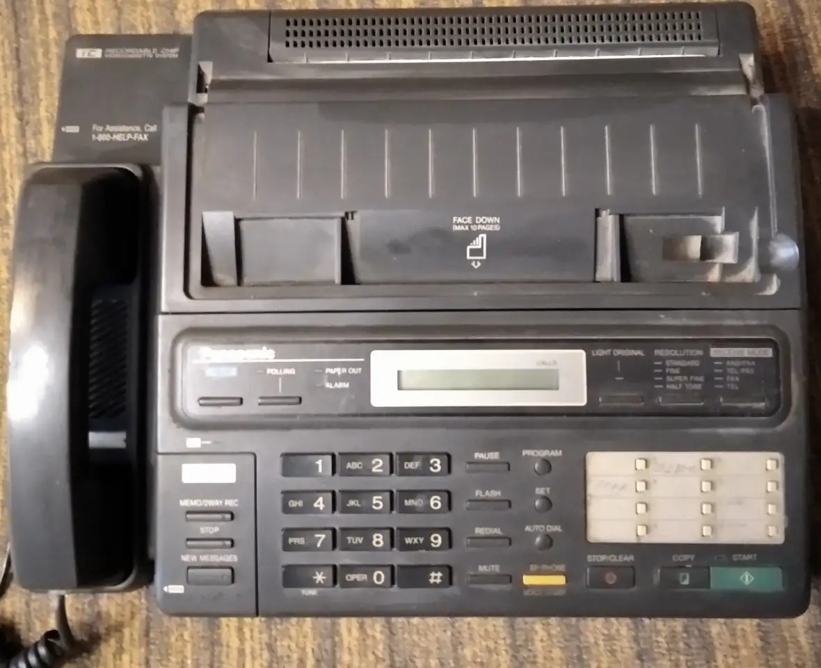 Продаю телефон-факс Panasonic KX-F130, фотография 1