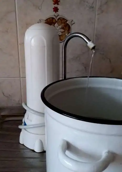 фильтр для очистки воды бу настольный для кухонного крана в хорошем состоянии, фотография 2