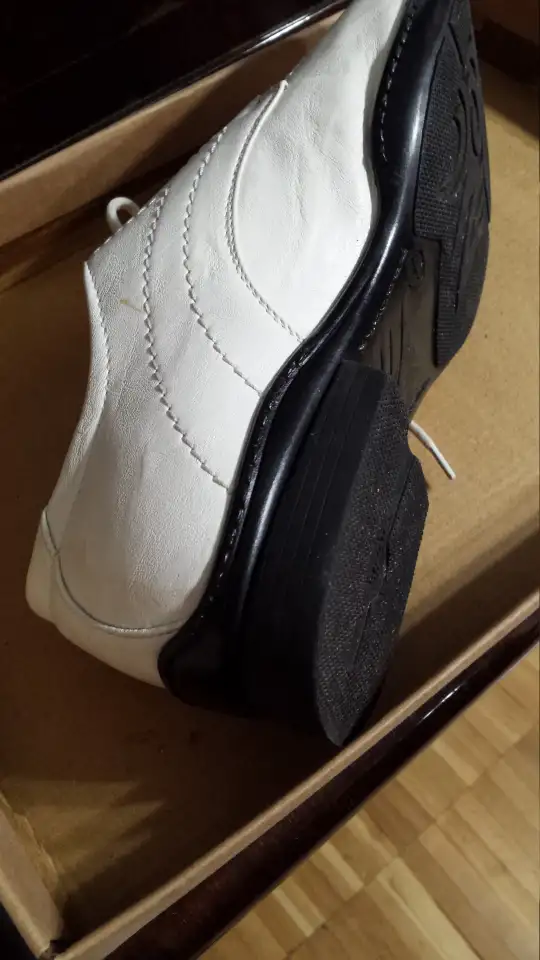 Если Натирает Обувь - то Мягкие летние Мокасины туфли Dunlop тканевые стелька 25,5 - 26 см размер 40 - 40,5, фотография 8