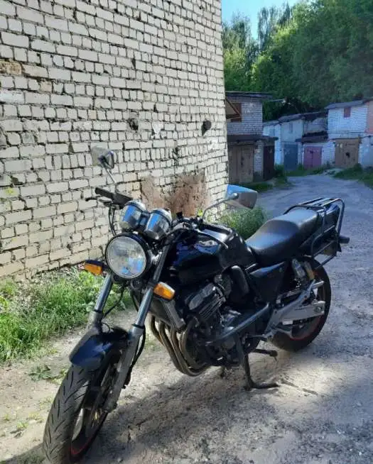 Продаю мотоцикл Honda CB400SF, 1996 г.в., черного цвета, 45 л.с., фотография 6
