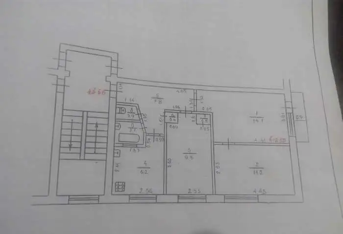 Продается, Победы 4, 53,00 м², 4 эт., Победы 4, фотография 1