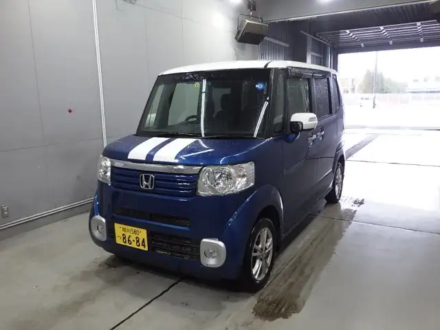 Микровэн турбо кей-кар Honda N Box Plus кузов JF2 минивэн модификация Turbo SS Package 4wd, фотография 2