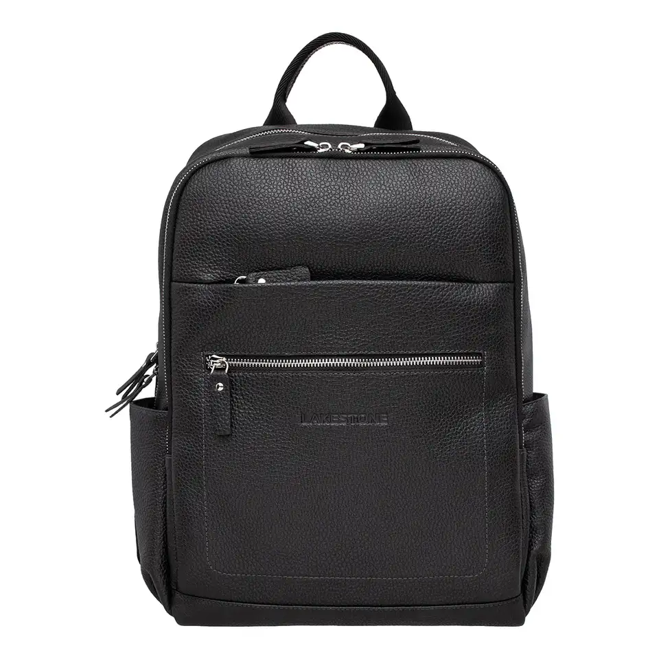 Кожаный рюкзак goslet black, фотография 1