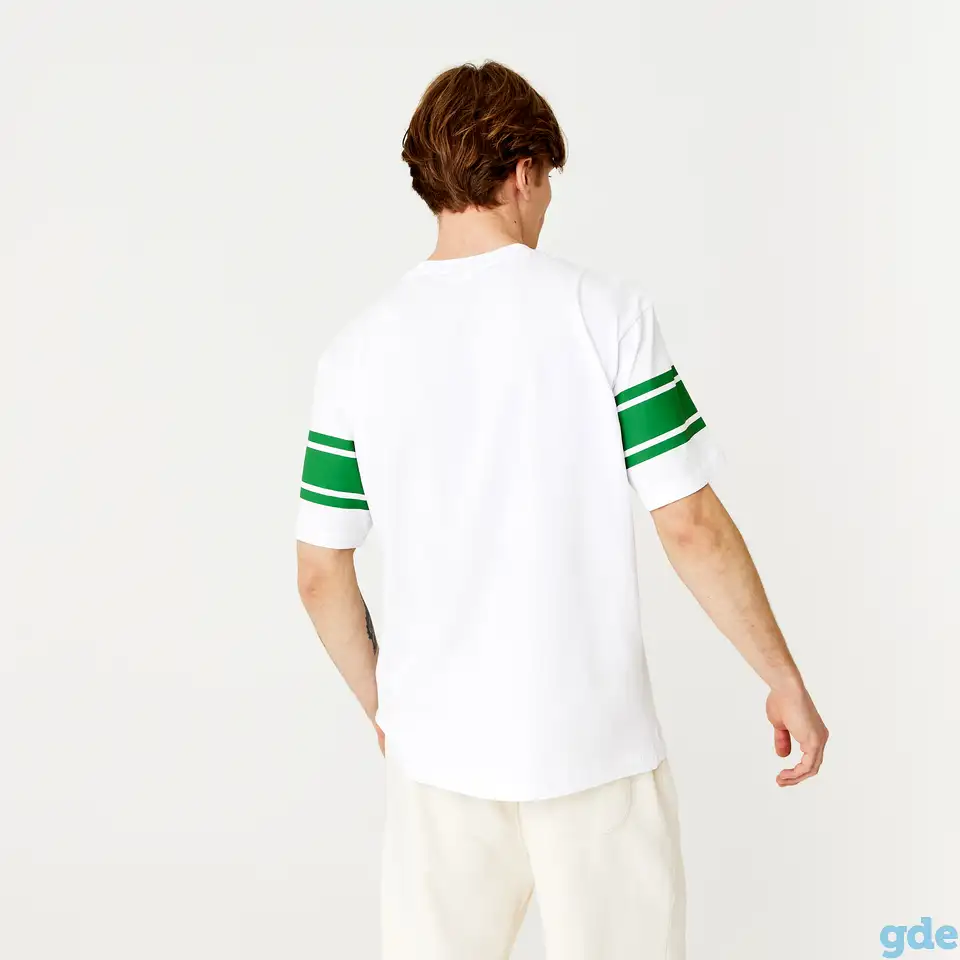 Футболка lacoste loose fit unisex, фотография 2