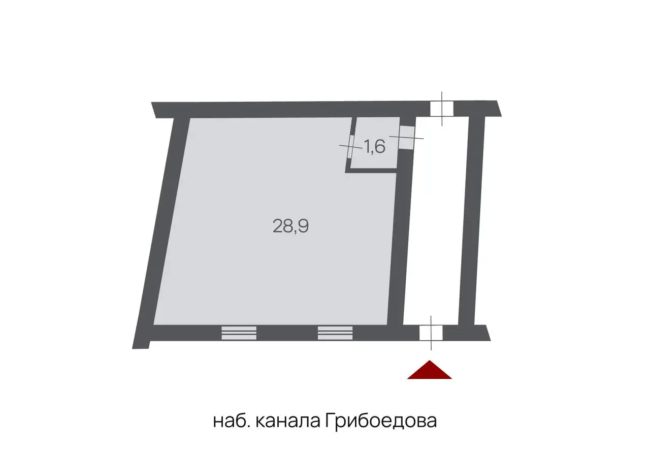 Продажа офиса 30.5 м2, Санкт-петербург, канала грибоедова набережная, 68 , фотография 11