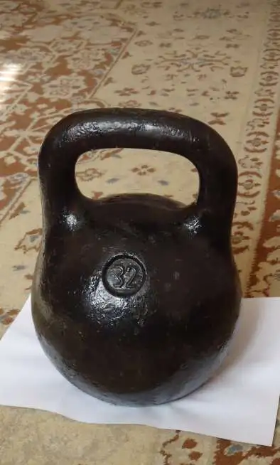 Гиря чугунн.  32 кг., фотография 1