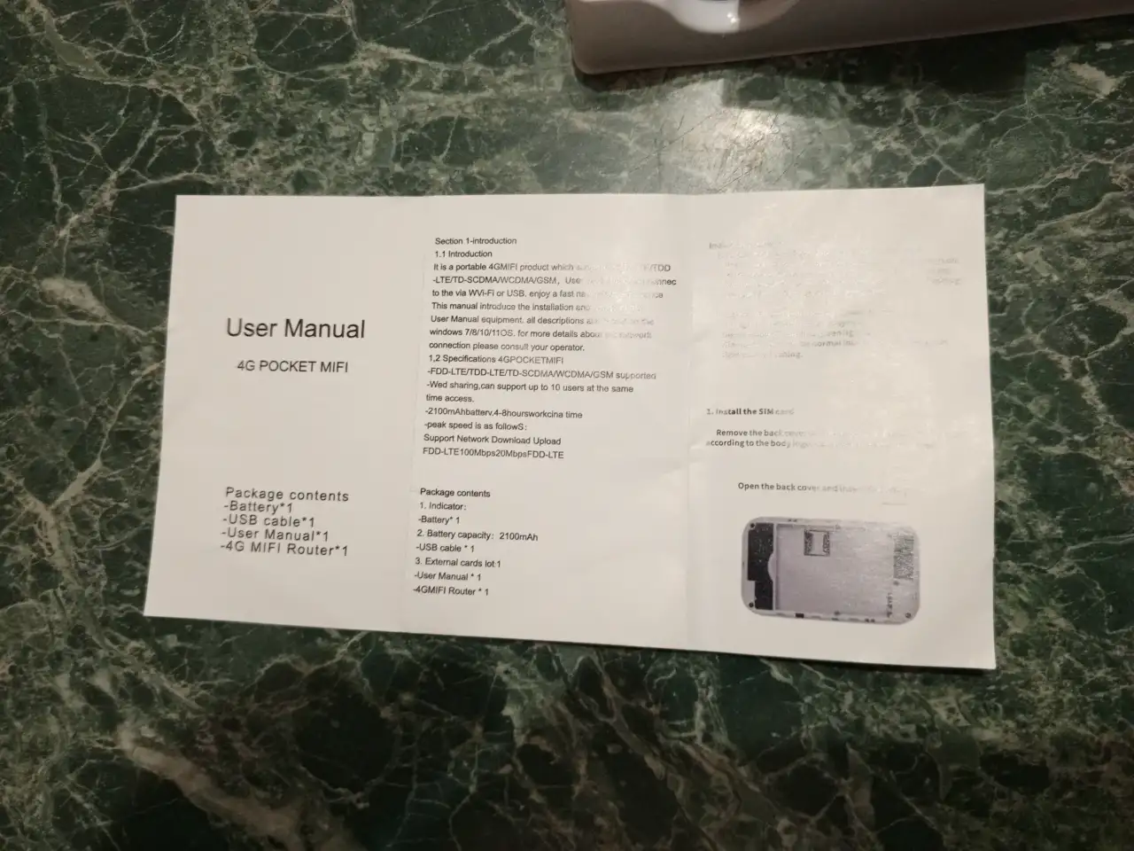 Продам мобильный роутер JIO WIFI 4G., фотография 3