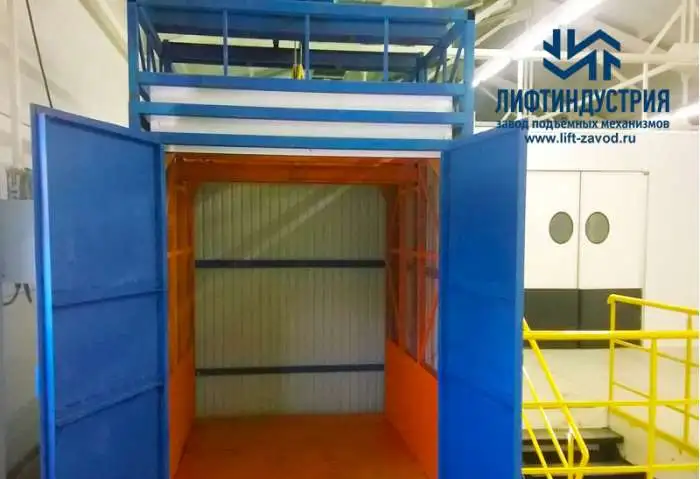 Решение для транспортировки крупногабаритных грузов – шахтный грузовой подъёмник., фотография 3