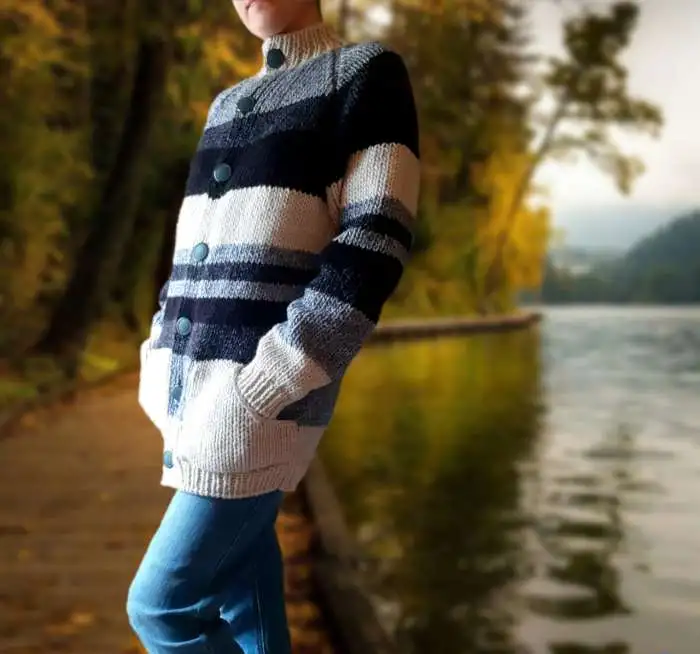 Кардиган ручной работы, фотография 5