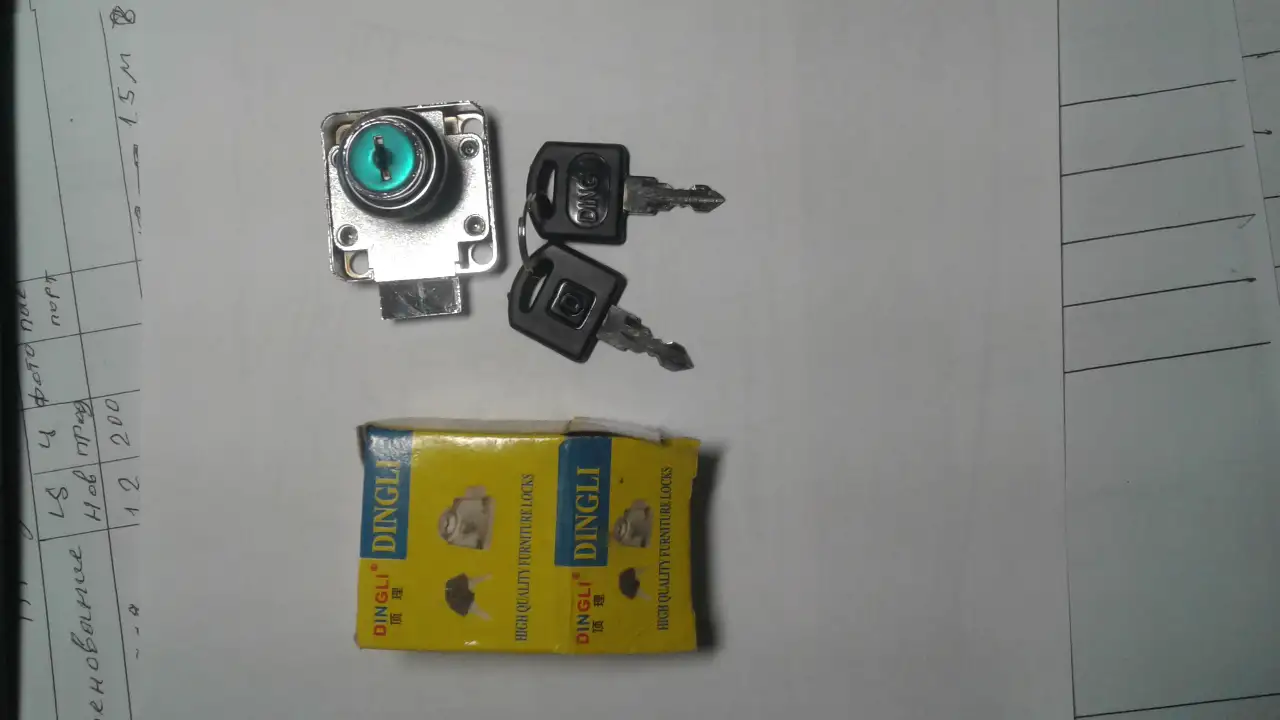 Продам замок мебельный, фотография 1