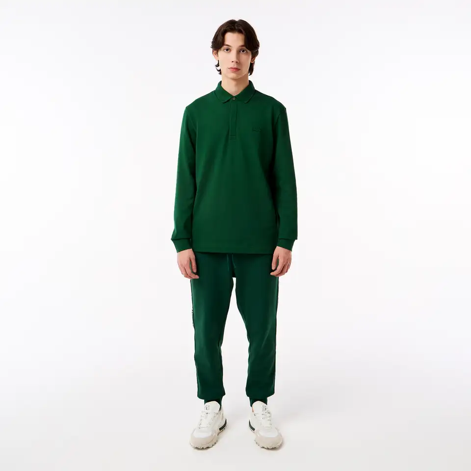 Мужское поло lacoste с длинным рукавом, фотография 4