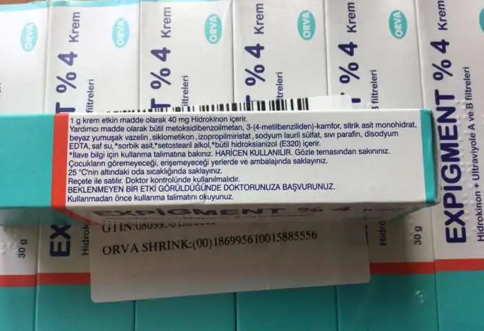 Оригинал! Expigment 4% привезён из Турции., фотография 3
