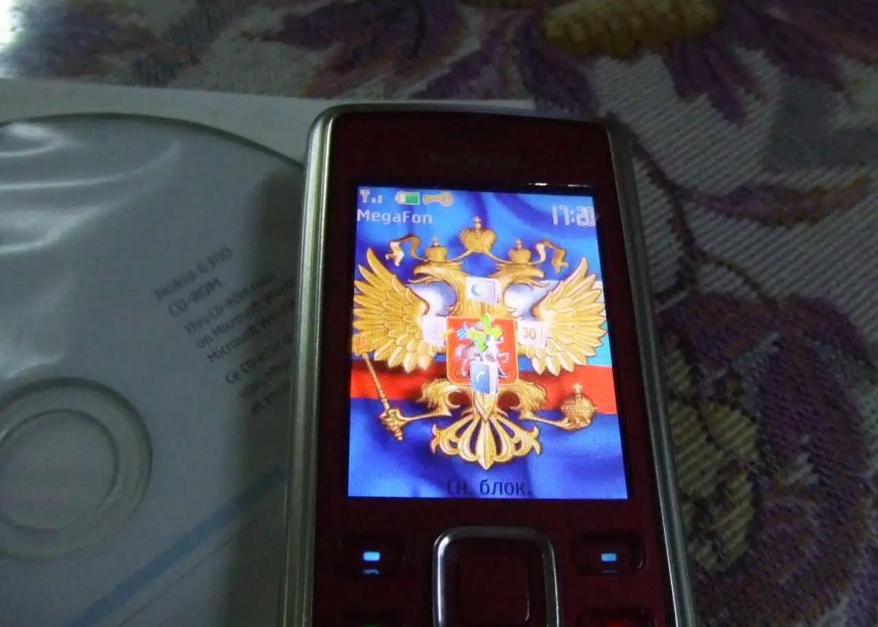 Телефон Nokia 6300, фотография 3