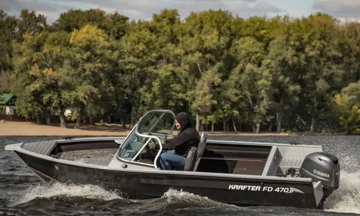 Алюминиевая лодка KRAFTER FishDeck 470, фотография 7