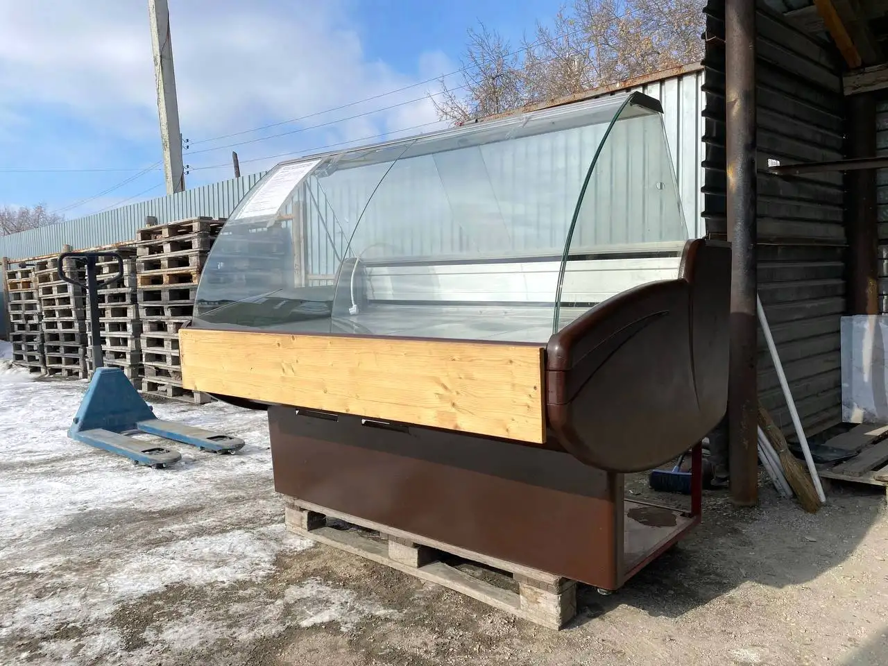 Витрина холодильная cryspi Gamma-2 SN fish 1500, фотография 2