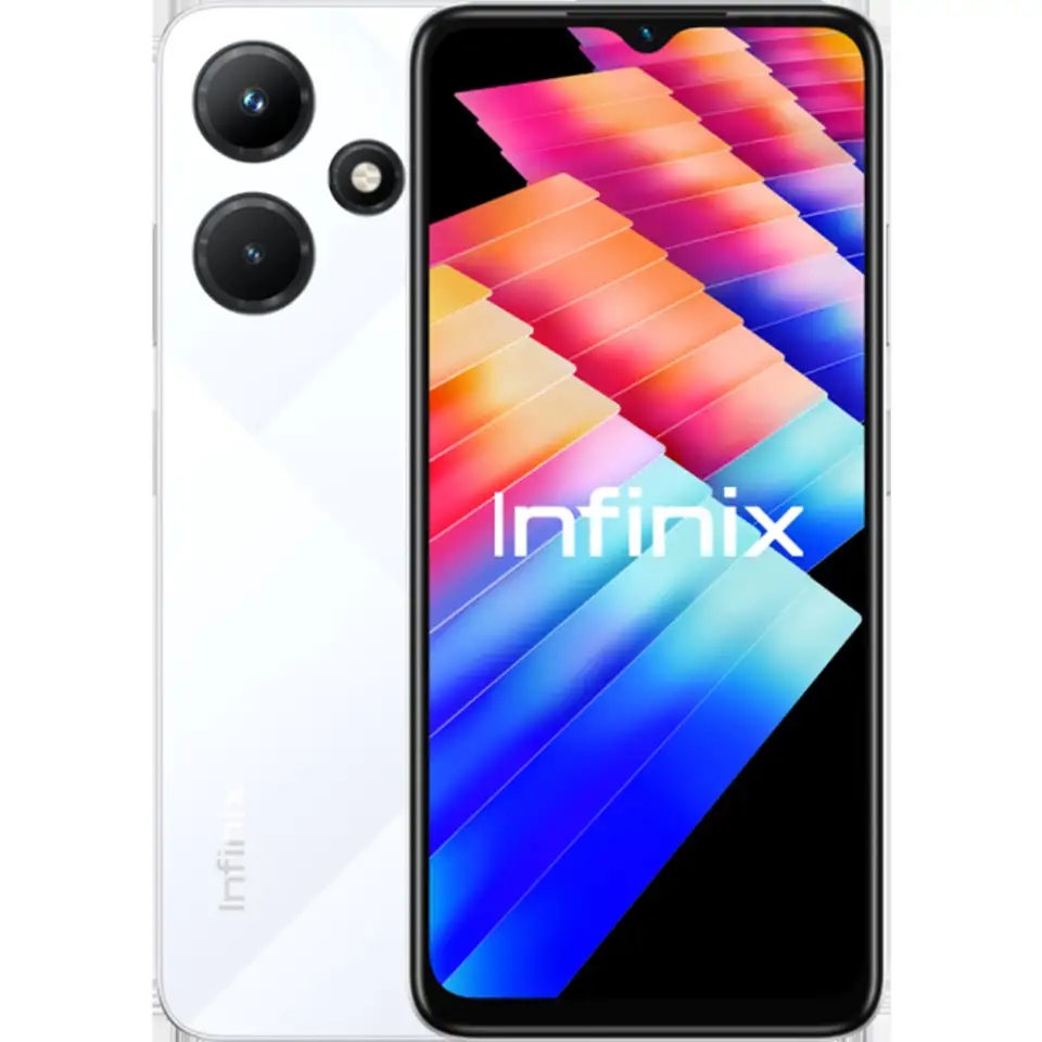 Смартфон infinix hot 30i 8/128 белый ru, фотография 2
