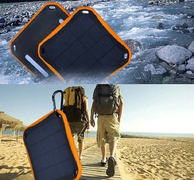 Five-Anti Solar Power Bank - Зарядное устройство на солнечных батареях, фотография 1
