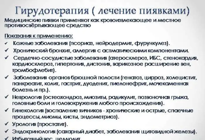ГИРУДОТЕРАПИЯ НА ДОМУ, фотография 2