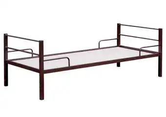 Кровати металлические, столы офисные, фотография 9