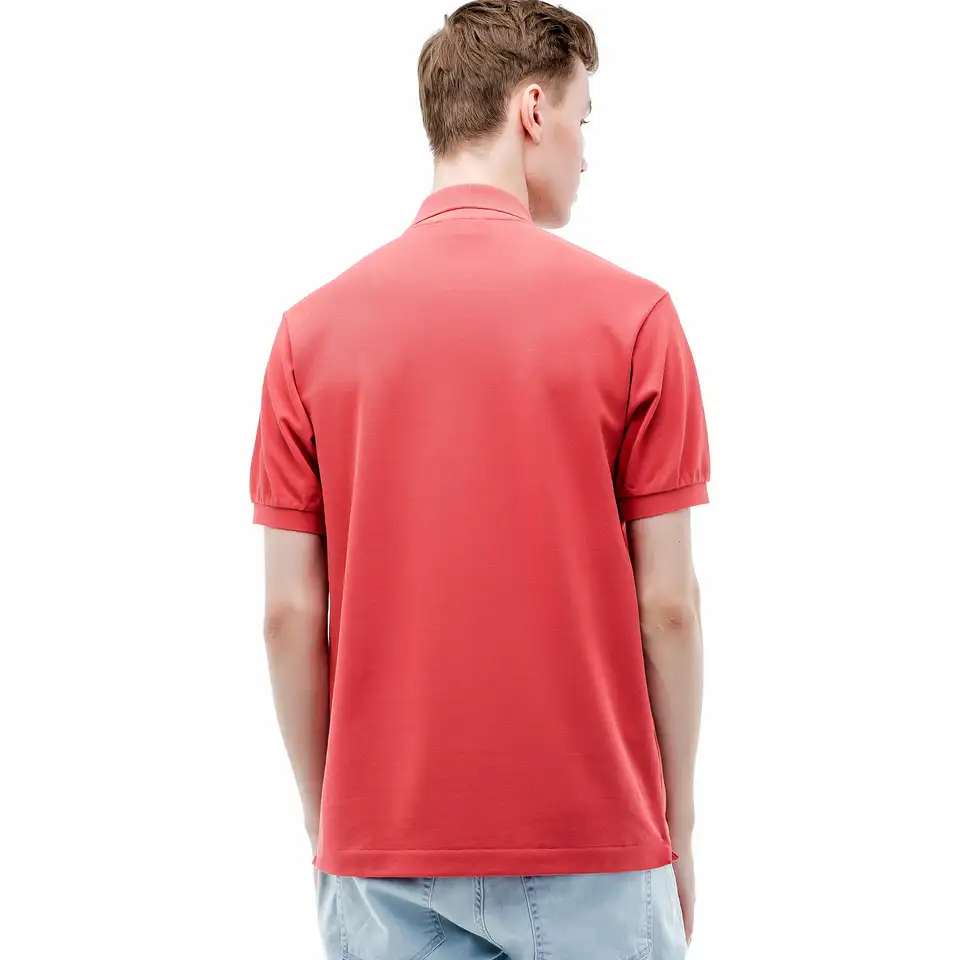 Мужское поло lacoste l1212 classic fit, фотография 4