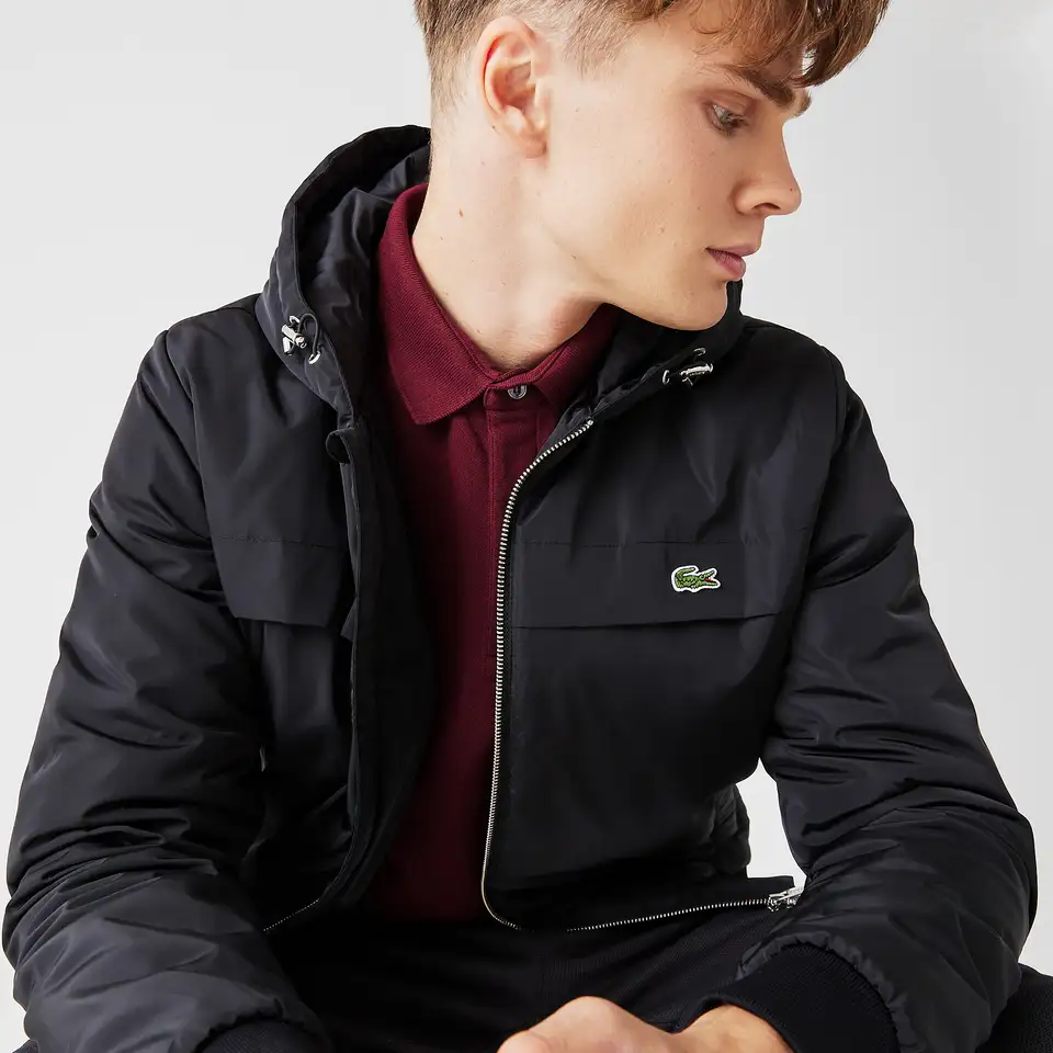 Мужская куртка lacoste с капюшоном, фотография 4
