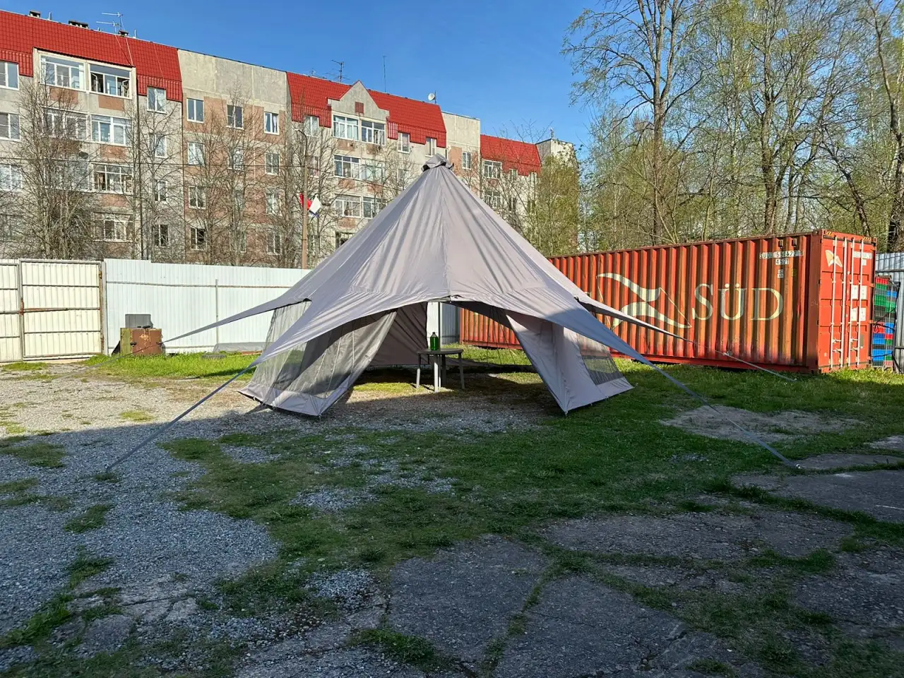Шатер, тент для мероприятий - производство, фотография 9