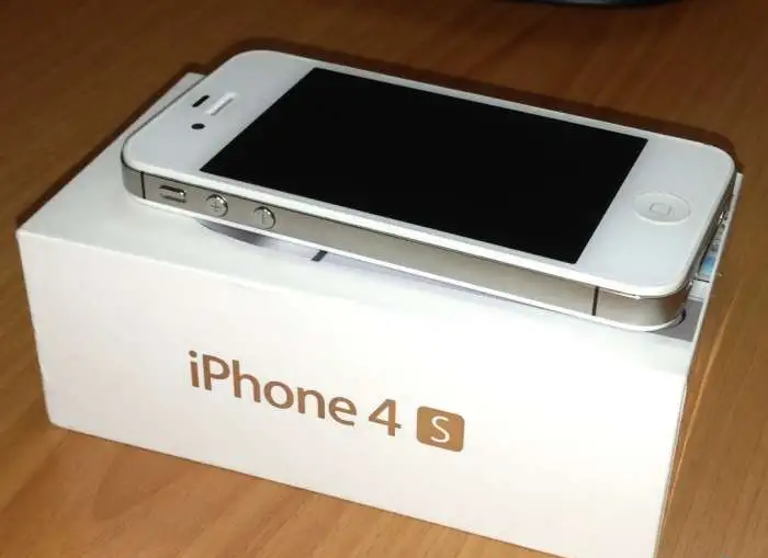 Смартфон Apple IPhone 4S 8Гб белый, фотография 1