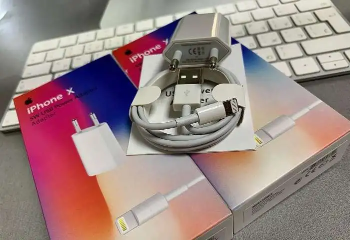 Сетевое Зарядное Устройство USB-Lightning c кабелем для iPad, iPhone, iPod, Apple Watch, фотография 2