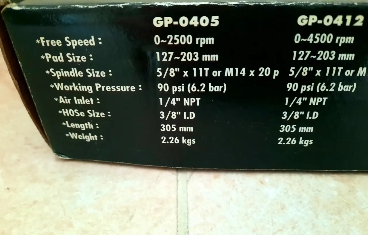Угловая полировальная машинка GATX GP-0405, фотография 5