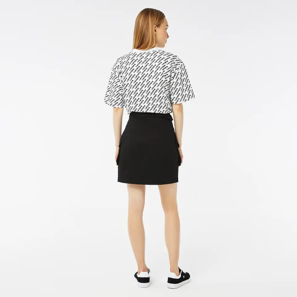 Юбка lacoste slim fit на молнии с поясом, фотография 2
