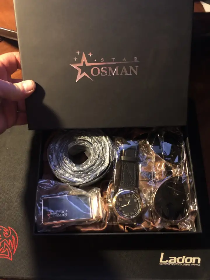 Часы,ремень,очки для мужчин Osman, фотография 7