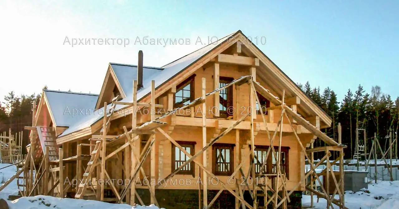 Проекты деревянных домов, фотография 1