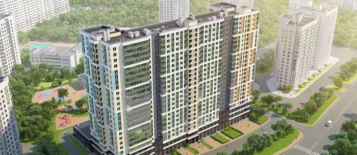 1-комнатная квартира, 34.88 м², 4 эт., Парнас м., Заречная улица, 13к7, фотография 1