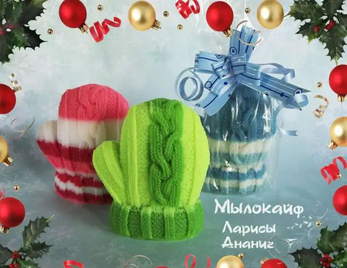 Новогоднее мыло ручной работы, фотография 8