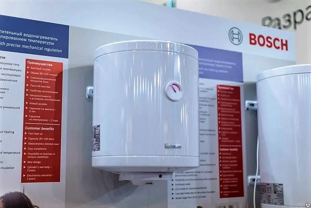 Накопительный водонагреватель Bosch Tronic, фотография 1