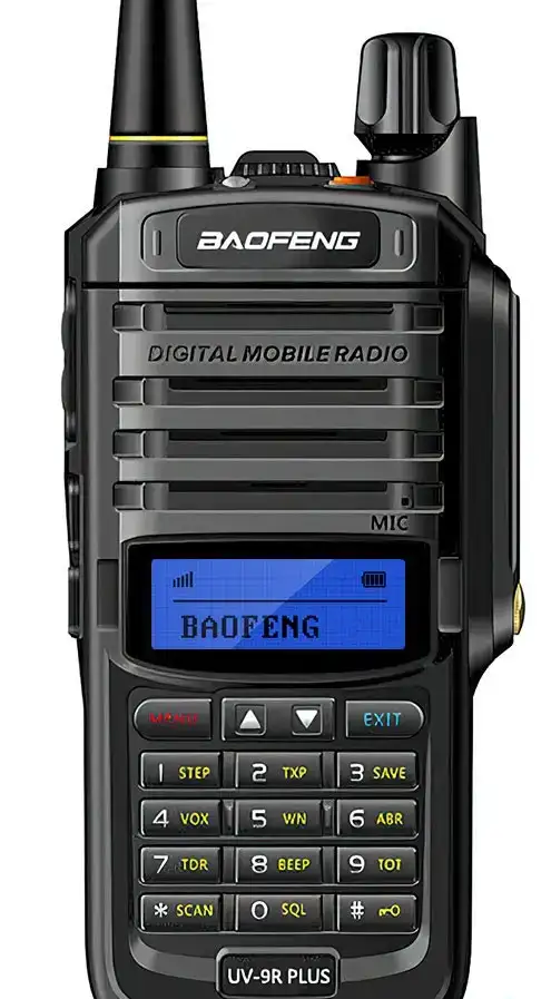 Baofeng UV-9R Plus Портативная водозащищенная IP67 двухдиапазонная рация, фотография 2