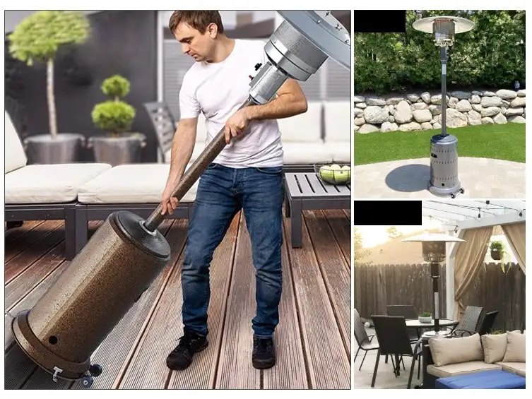 Уличный газовый обогреватель, фотография 3