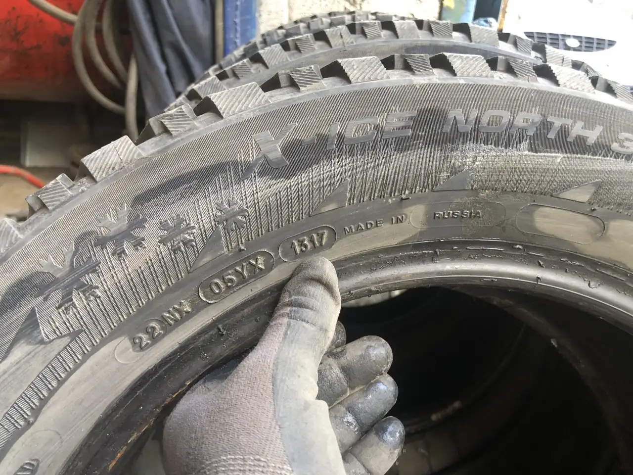 Шина бу Michelin X-Ice North 3 R15, фотография 6